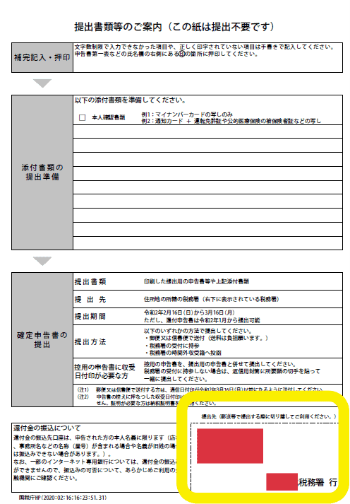 パート主婦の配偶者特別控除 確定申告を郵送でする方法 必要書類一覧つき ぱとプラ