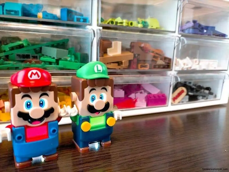 レゴマリオの収納ケース